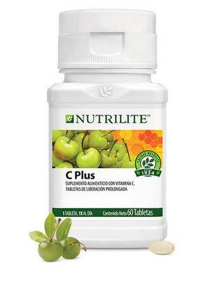 Nutrilite™ витамин c плюс (60 таб.) амвей эмвей нутрилайт бад