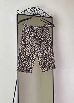 Шорти велосипедки леопардові2 фото