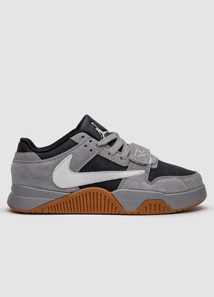 Кросівки кросівки travis scott x nike jordan cut the check grey