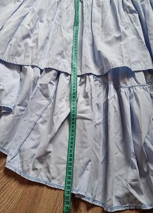 Сарафан  со шлейфом 9