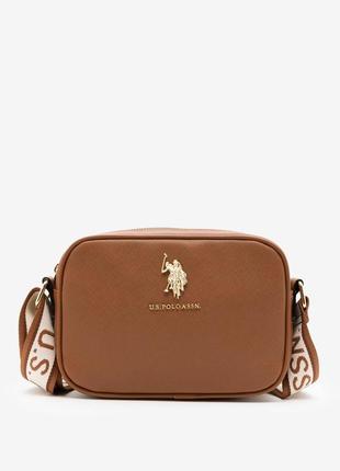 Сумка кросбоди u.s.polo assn. cognac