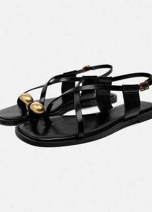 Жіночі босоніжки zara3 фото