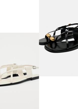 Жіночі босоніжки zara2 фото