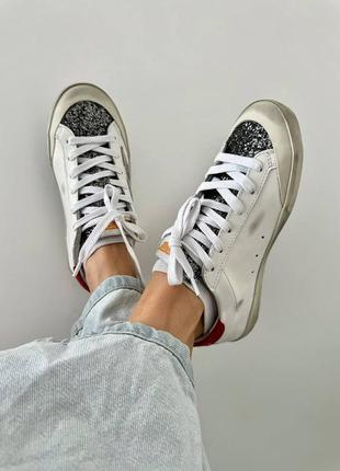 Кеди в стилі golden goose 
ggdb superstar red premium5 фото