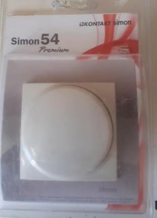 Диммер simon 54 premium ,крем,без.