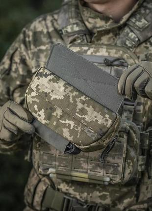 M-tac сумка-напашник gen.ii elite mm14, армейский напашник, тактический напашник пиксель, сумка напашник9 фото