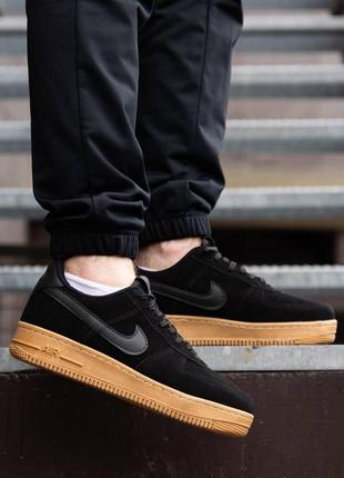 Мужские кроссовки nike air force black7 фото