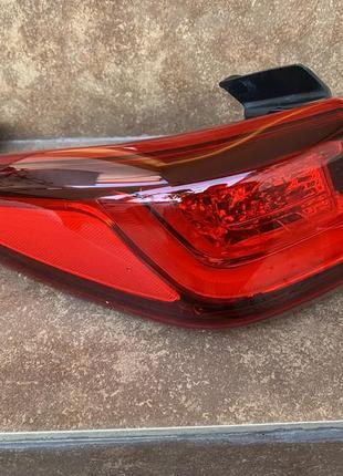 Фонарь задний левый наружный hyundai kona 2017-2020, оригинал, б.в., 92401j9000, 92401j9100