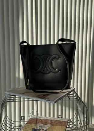 Кожаная сумка шоппер кожаный шопперceline