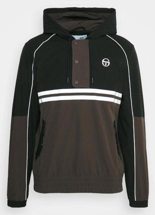 Куртка sergio tacchini netem track jacket blk/oli