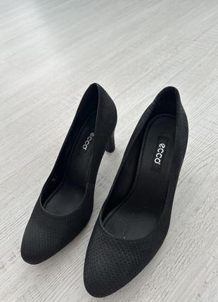 Кожаные туфли ecco