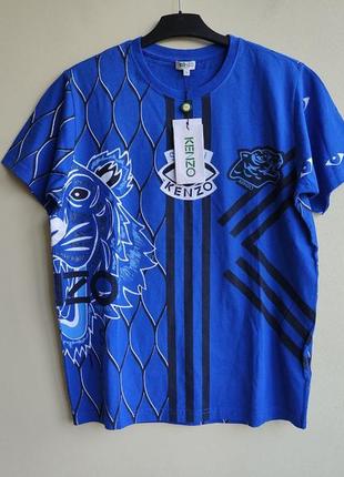 Нюанс! мужская хлопковая футболка kenzo paris