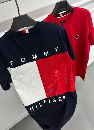 Футболка tommy hilfiger чоловіча з принтами