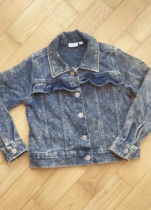 Name it джинсовый жакет