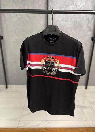 Футболка tommy hilfiger чоловіча з принтами