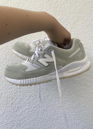 Зелені кросівки new balance 530
