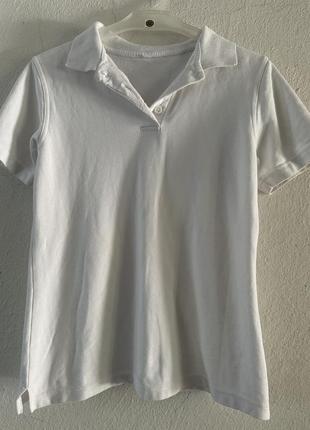 Майка біла поло
