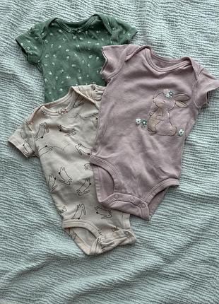 Набор из 4 боди carters