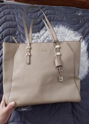 Сумка guess, сумка шоппер guess