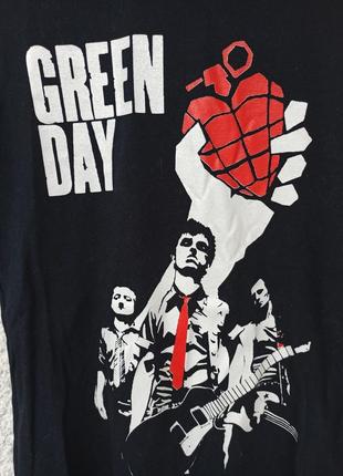 Футболка жіноча мерч green day m size gildan punk4 фото