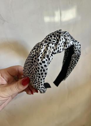 Обруч, ободок, повʼязка, заколка, леопард , солоха