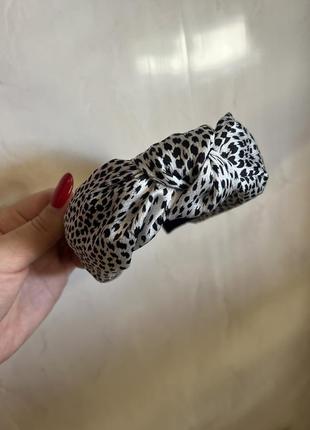 Обруч, ободок, повʼязка, заколка, леопард , солоха