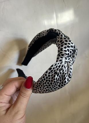 Обруч, ободок, повʼязка, заколка, леопард , солоха