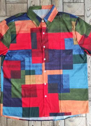 Яркая летняя рубашка
