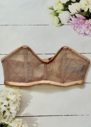 Золотой балконет victoria`s secret