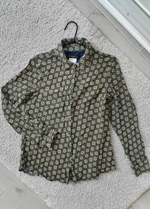 Шовкова сорочка з принтом від max mara