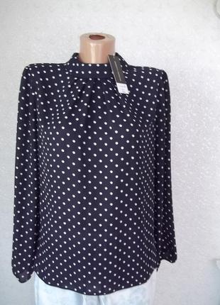 ( s - 44 р ) dorothy perkins женская блузка рубашка в горошек кофта новая великобритания