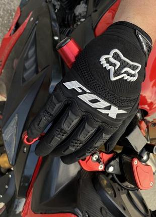 Мотоперчатки fox, моторукавички фокс, перчатки на мотоцикл, рукавички на мото5 фото