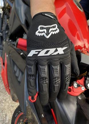 Мотоперчатки fox, моторукавички фокс, перчатки на мотоцикл, рукавички на мото4 фото