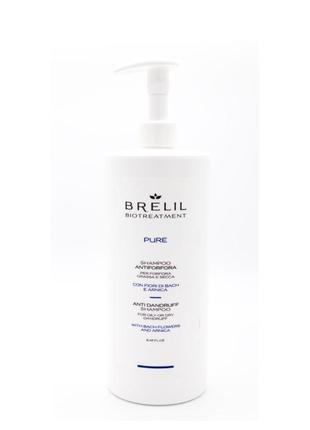 Шампунь против перхоти brelil anti dandruff shampoo pure 1000 ml