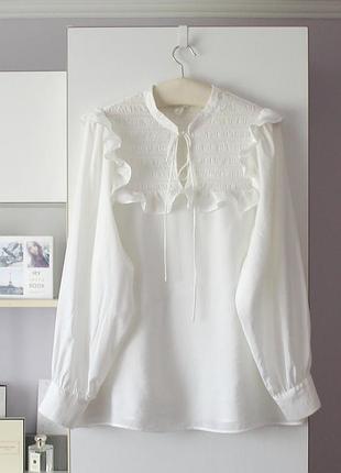 Очень красивая воздушная блуза в бохо стиле от h&m