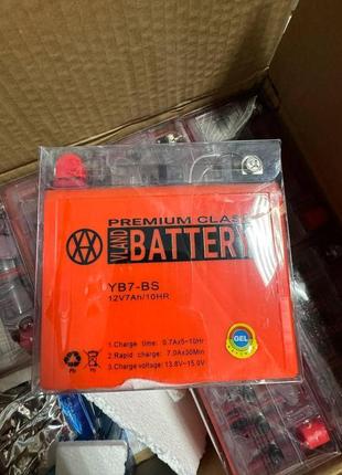 Акамулятор 12в 7а 137/76/128, акб на мотоцикл гелий 12v 7a