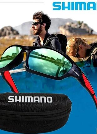 Фірмові окуляри shimano поляризаційні2 фото