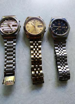 Часы 3шт. orient, seiko