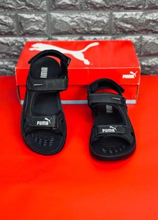 Puma мужские сандалии черные