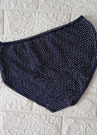 Нові трусики високі сині р.10 44-46