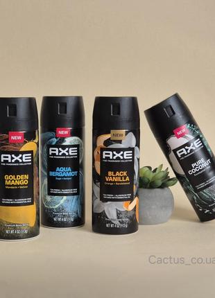 Дезодорант-спрей премиум класса axe fine fragrance collection 113g. (сша)