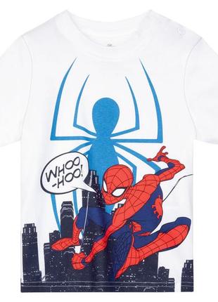 Пижама (футболка и штаны) для мальчика disney spider-man 370236 134-140 см (8-10 years) комбинированный2 фото