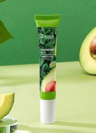 Розпродаж))крем під очі bioaqua niacinome avocado eye cream з екстрактом авокадо