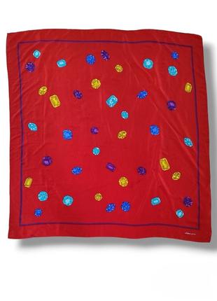 Шелковый платок allessandra в стиле известного бренда