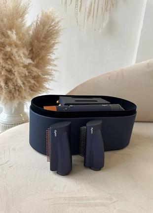 Стайлер dyson hs05 complete prussian blue/rich copper ( 6 насадок)