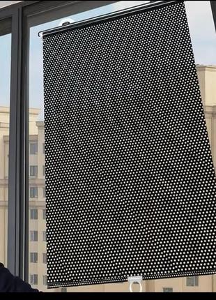 Сонцезахисні штори-ролети на присосках