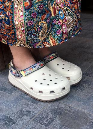 Жіночі сабо Утепленные сабо на меху crocs