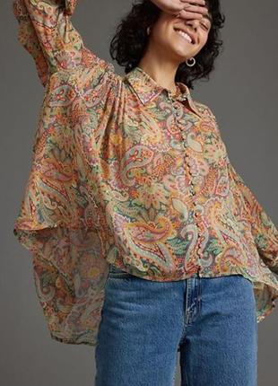 Нова шикарна шифонова сорочка від kachel#anthropologie