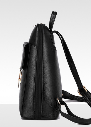 Жіночий шикарний та якісний рюкзак  для дівчат лаванда3 фото