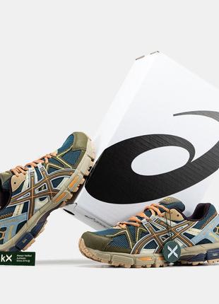 Мужские кроссовки asics gel-kahana 8 haki blue 40-41-42-43-44-453 фото